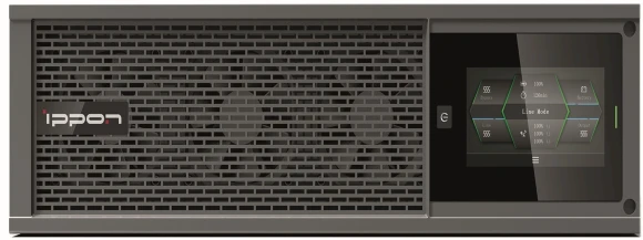 Источник бесперебойного питания Ippon Innova Unity RT 3-3 10K 10000Вт 10000ВА черный