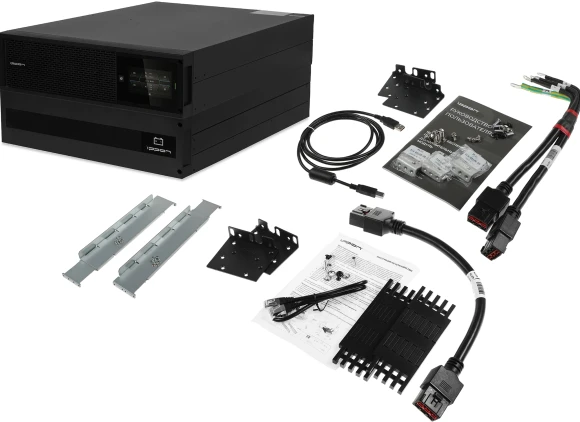 Источник бесперебойного питания Ippon Innova Unity RT 3-3 10K 10000Вт 10000ВА черный