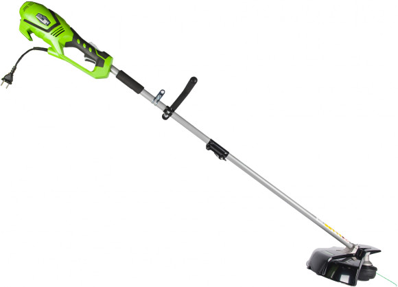 Триммер электрический Greenworks GST1246 1200Вт разбор.штан. реж.эл.:леска/нож