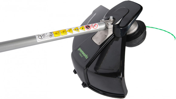 Триммер электрический Greenworks GST1246 1200Вт разбор.штан. реж.эл.:леска/нож