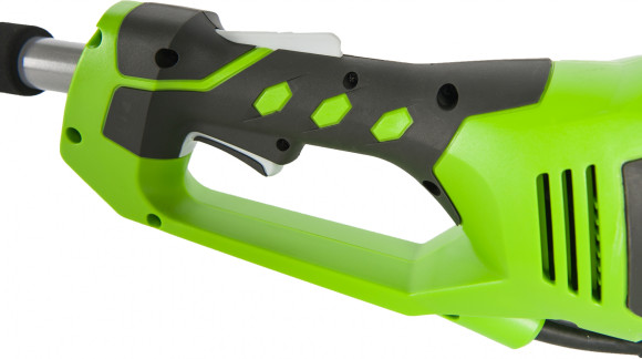 Триммер электрический Greenworks GST1246 1200Вт разбор.штан. реж.эл.:леска/нож