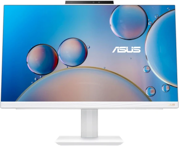Моноблок Asus A5402WVA-WPC0080 23.8" Full HD i7 1360P (2.2) 16Gb SSD1Tb UHDG CR без ОС GbitEth WiFi BT 120W клавиатура мышь Cam белый 1920x1080