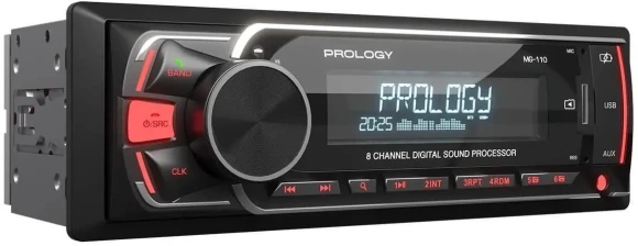Автомагнитола Prology MG-110 1DIN 4x55Вт v5.1 USB 2.0 AUX DSP 4 (PRMG110)