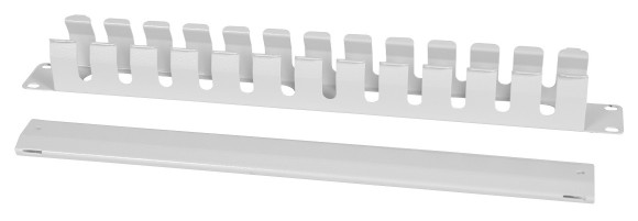 Кабельный органайзер горизонтальный ЦМО ГКЗ-1U односторонний 1U шир.:19" глуб.:57мм Кабельный органайзер горизонтальный ЦМО ГКЗ-1U односторонний 1U шир.:19" глуб.:57мм