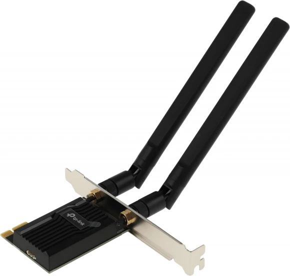 Сетевой адаптер Wi-Fi + Bluetooth TP-Link Archer TX55E AX3000 PCI Express (ант.внеш.съем) 2ант.