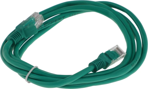 Патч-корд Premier PP12-1.5M/G 1000Гбит/с UTP 4 пары cat.5E CCA molded 1.5м зеленый RJ-45 (m)-RJ-45 (m)