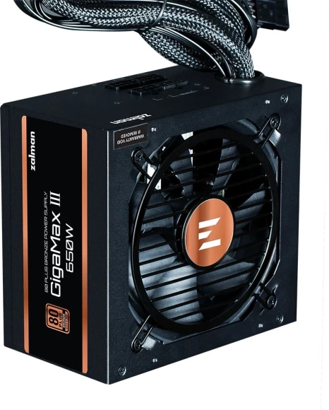 Блок питания Zalman ATX 850W ZM850-GV3 Gen.5 80+ bronze (20+4pin) APFC 120mm fan 6xSATA RTL Блок питания Zalman ATX 850W ZM850-GV3 Gen.5 80+ bronze (20+4pin) APFC 120mm fan 6xSATA RTL