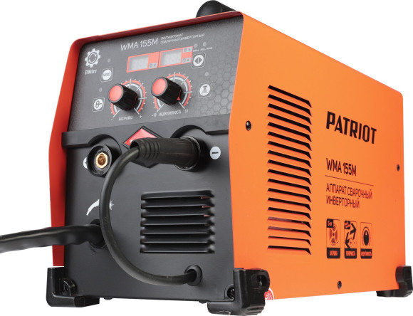 Сварочный полуавтомат Patriot WMA 155 M инвертор MIG-MAG/ММА 6.2кВт