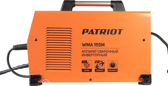 Сварочный полуавтомат Patriot WMA 155 M инвертор MIG-MAG/ММА 6.2кВт