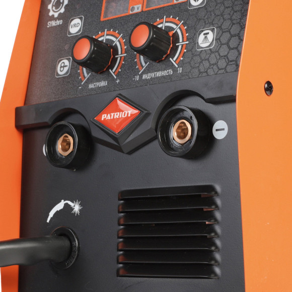 Сварочный полуавтомат Patriot WMA 155 M инвертор MIG-MAG/ММА 6.2кВт