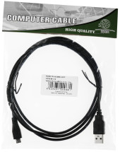 Кабель Ningbo USB (m)-micro USB (m) 1.5м черный Кабель Ningbo USB (m)-micro USB (m) 1.5м черный