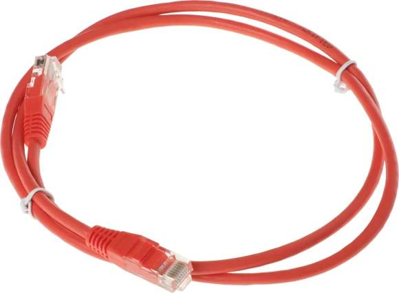Патч-корд Lanmaster TWT-45-45-1.0-OR UTP RJ-45 вил.-вилка RJ-45 кат.5E 1м оранжевый ПВХ (уп.:1шт)