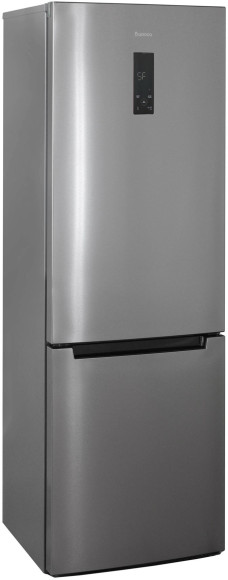 Холодильник Бирюса Б-I960NF 2-хкамерн. нержавеющая сталь