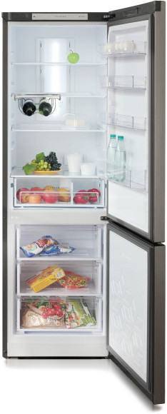 Холодильник Бирюса Б-I960NF 2-хкамерн. нержавеющая сталь