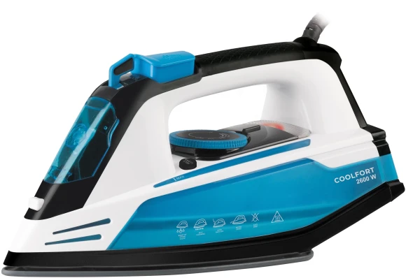 Утюг Coolfort CF-3400 2600Вт синий/белый Утюг Coolfort CF-3400 2600Вт синий/белый