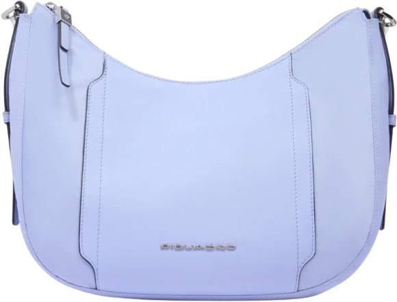 Сумка седло женская Piquadro Lyra BD6658W92T/VI 10.9" лавандовая нейлон/натур.кожа