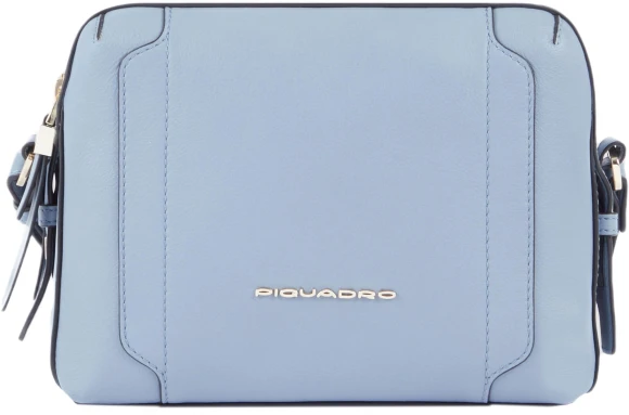 Сумка кросс-боди женская Piquadro Circle BD4870W92/BECU бежевая/кофейная натур.кожа