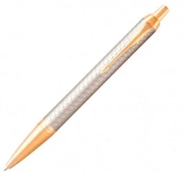Ручка шариков. Parker IM Premium K323 (1931687) Grey GT M син. черн. подар.кор.