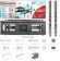 Кронштейн для телевизора Arm Media COBRA-50 черный 32"-75" макс.60кг настенный поворотно-выдвижной и наклонный