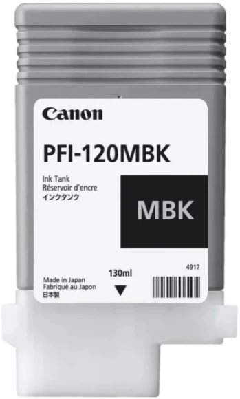 Картридж струйный Canon PFI-120MBK 2884C001 черный матовый (130мл) для Canon imagePROGRAF TM-200/205 Картридж струйный Canon PFI-120MBK 2884C001 черный матовый (130мл) для Canon imagePROGRAF TM-200/205