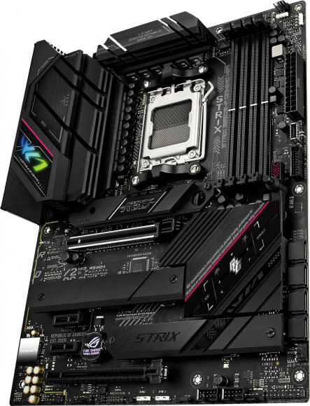 Материнская плата Asus ROG STRIX B650E-F GAMING WIFI Socket AM5 AMD B650 4xDDR5 ATX AC`97 8ch(7.1) 2.5Gg RAID+HDMI+DP