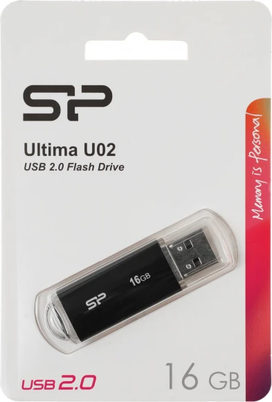 Флеш Диск Silicon Power 16Gb Ultima U02 SP016GBUF2U02V1K USB2.0 черный Флеш Диск Silicon Power 16Gb Ultima U02 SP016GBUF2U02V1K USB2.0 черный