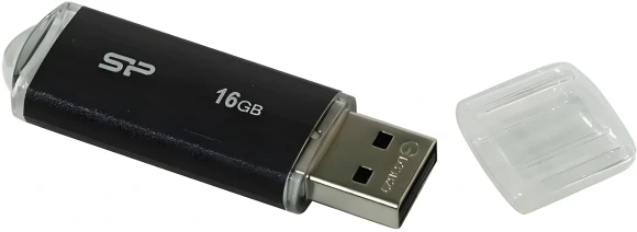 Флеш Диск Silicon Power 16Gb Ultima U02 SP016GBUF2U02V1K USB2.0 черный Флеш Диск Silicon Power 16Gb Ultima U02 SP016GBUF2U02V1K USB2.0 черный