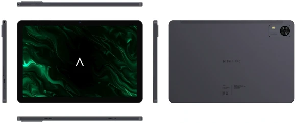 Планшет Digma Pro Zoom T606 (1.8) 8C RAM8Gb ROM256Gb 10.1" IPS 1920x1200 4G Android 14 темно-серый 13Mpix 5Mpix BT WiFi microSD 1Tb 7000mAh 24hr 298hrs Планшет Digma Pro Zoom T606 (1.8) 8C RAM8Gb ROM256Gb 10.1" IPS 1920x1200 4G Android 14 темно-серый 13Mpix 5Mpix BT WiFi microSD 1Tb 7000mAh 24hr 298hrs