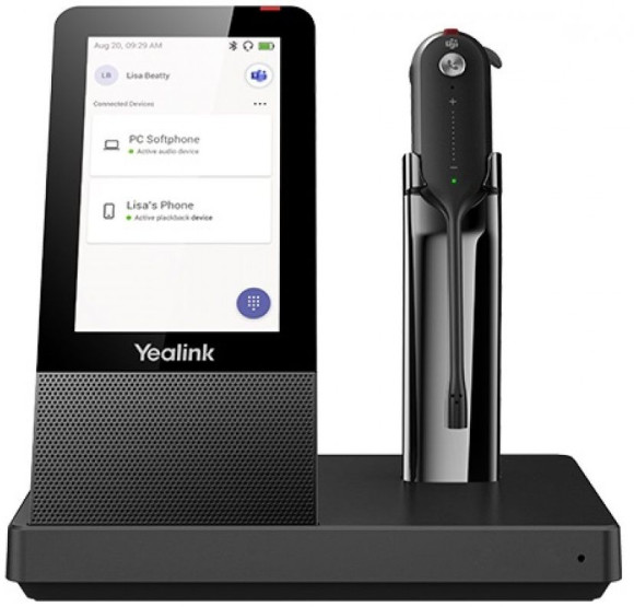 Гарнитура беспроводная Yealink WH67 TM серый Гарнитура беспроводная Yealink WH67 TM серый