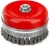 Щетка дисковая по мет. Matrix 74606 d=125мм d(посад.)=14мм (угловые шлифмашины) (упак.:1шт)