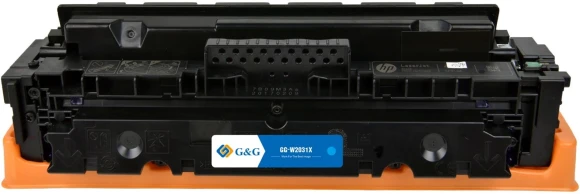 Картридж лазерный G&G GG-W2031X 415X голубой (6000стр.) для HP LJ M454/MFP M479 Картридж лазерный G&G GG-W2031X 415X голубой (6000стр.) для HP LJ M454/MFP M479