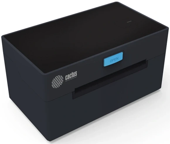 Термопринтер Cactus CS-TP-D440U 203dpi 160мм/с/USB для печ.этик. черный