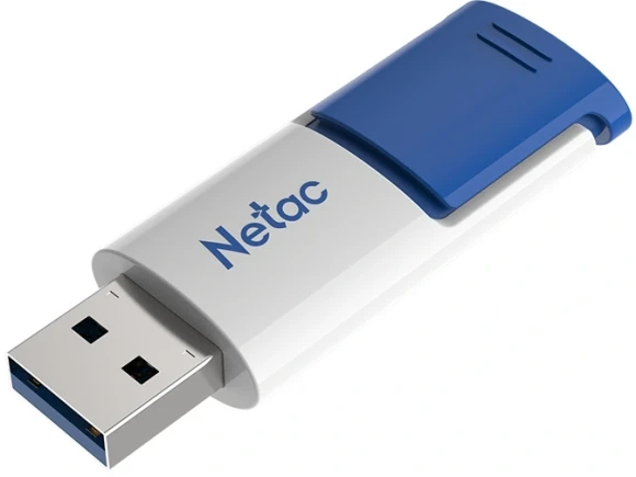 Флеш Диск Netac 128GB U182 NT03U182N-128G-32BL USB3.2 синий/белый