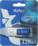 Флеш Диск Netac 128GB U182 NT03U182N-128G-32BL USB3.2 синий/белый