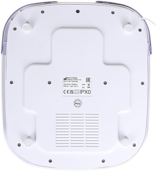 Гидромассажная ванночка для ног Beurer FB12 60Вт белый (632.05)