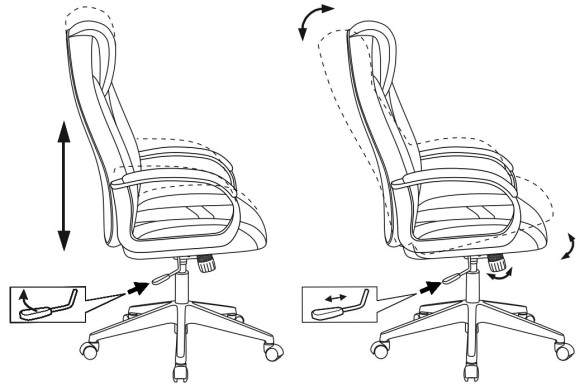 Кресло игровое Zombie 8 белый/черный экокожа крестов. пластик