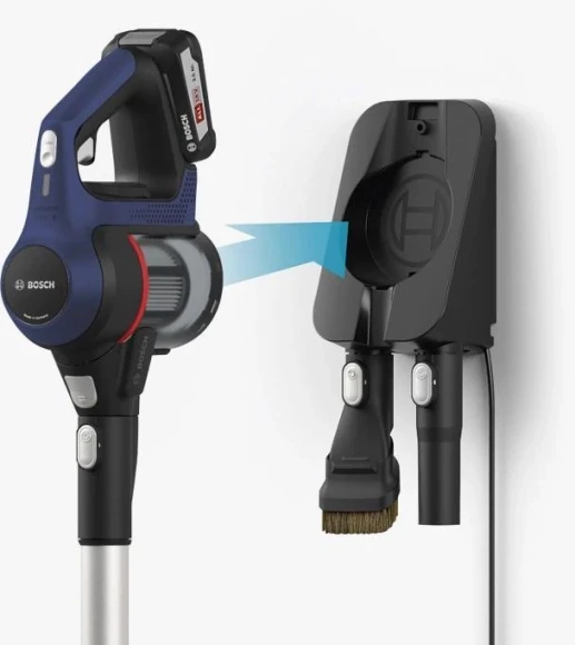 Пылесос Bosch Unlimited 6 BCS611P4A черный/синий Пылесос Bosch Unlimited 6 BCS611P4A черный/синий