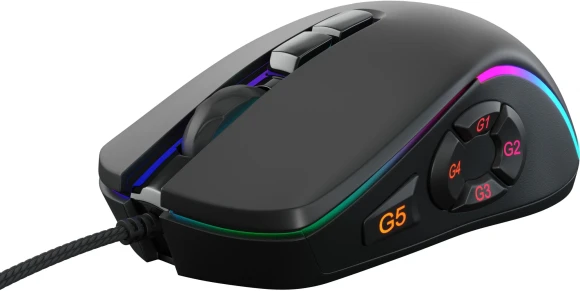 Мышь GMNG XM003 черный оптическая 32000dpi USB для ноутбука 10but Мышь GMNG XM003 черный оптическая 32000dpi USB для ноутбука 10but