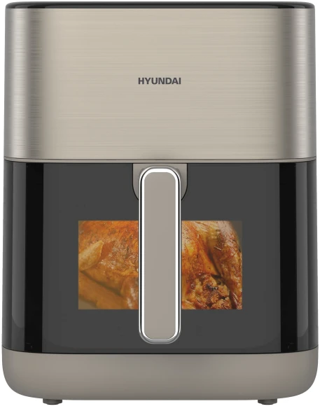 Аэрогриль Hyundai HYF-3008 1500Вт серый/черный