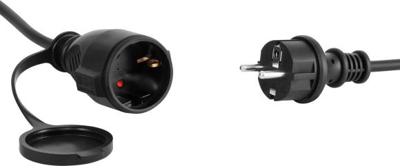 Сетевой удлинитель Buro BU-PS1.20/FRB-16 20м (1 розетка) черный (пакет ПЭ)