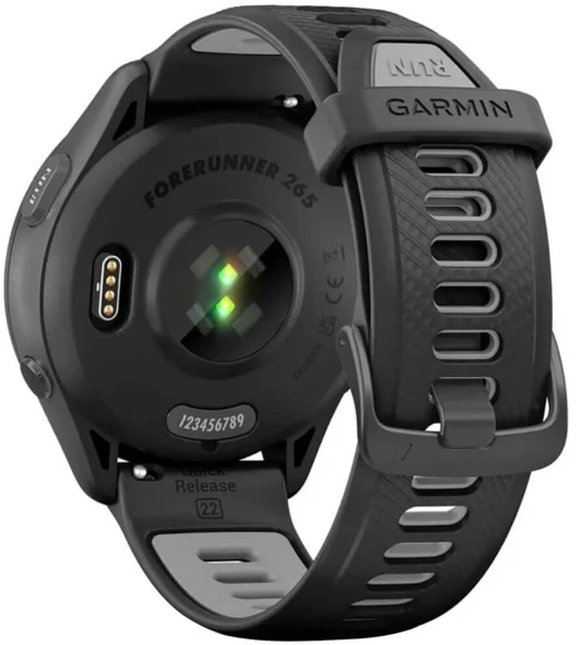 Смарт-часы Garmin Forerunner 965 47мм 1.4" AMOLED корп.черный рем.черный/желтый разм.брасл.:135-205мм (010-02809-12)