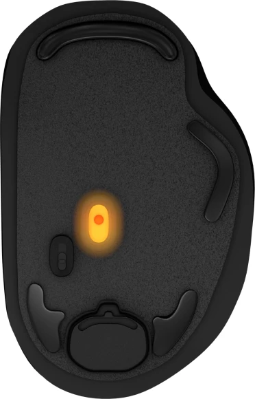 Мышь Оклик 636LWC черный оптическая 1600dpi беспров. USB/USB-C для ноутбука 6but (1158065)