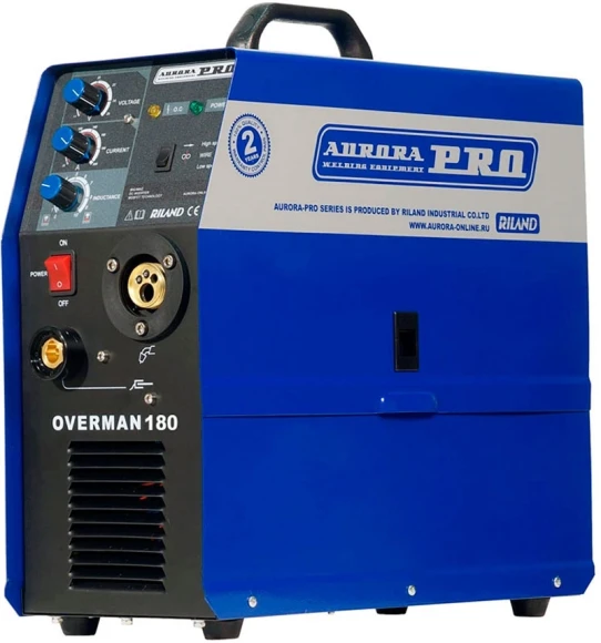 Сварочный аппарат Aurora Pro OVERMAN 180 Mosfet инвертор MIG-MAG 6.6кВт