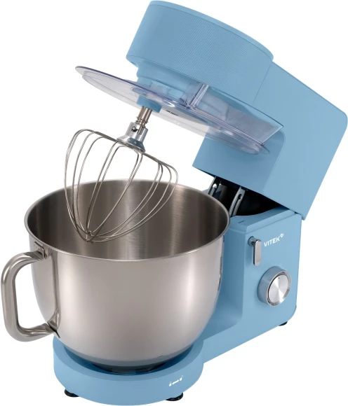 Миксер планетарный Vitek VT-PM0555 2200Вт голубой