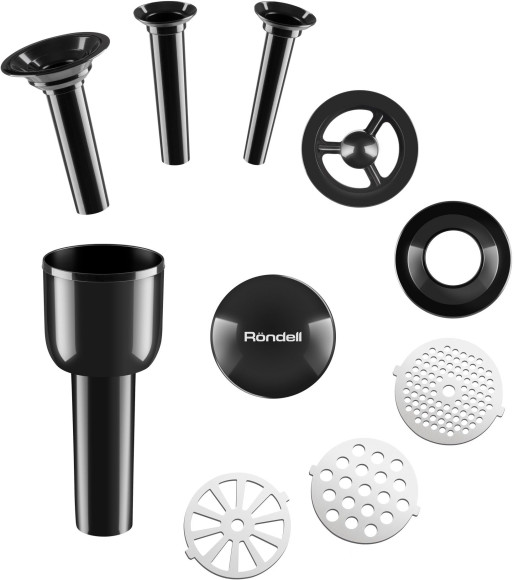 Мясорубка Rondell RDE-1451 2300Вт серебристый/черный