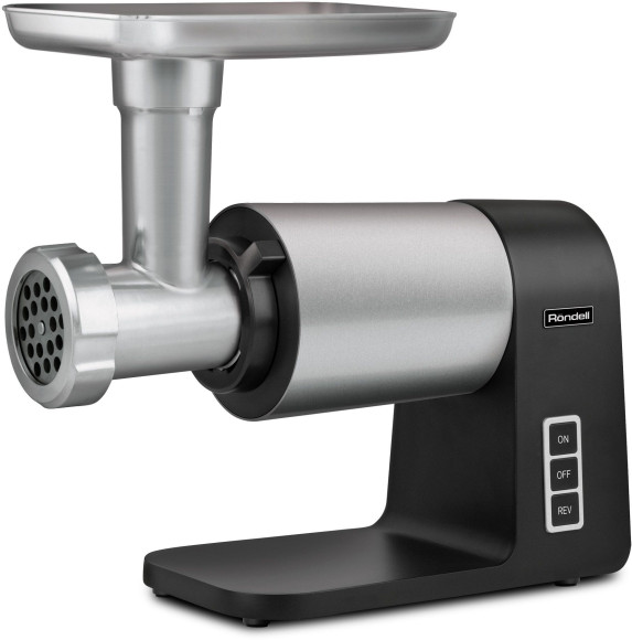 Мясорубка Rondell RDE-1451 2300Вт серебристый/черный