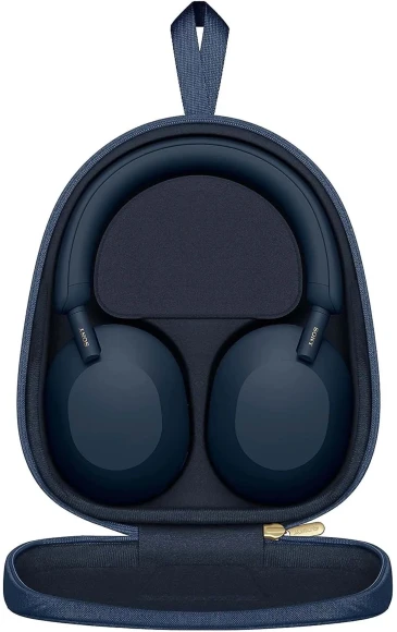 Гарнитура мониторные Sony WH-1000XM5 1.2м синий беспроводные bluetooth оголовье (WH-1000XM5/L) Гарнитура мониторные Sony WH-1000XM5 1.2м синий беспроводные bluetooth оголовье (WH-1000XM5/L)