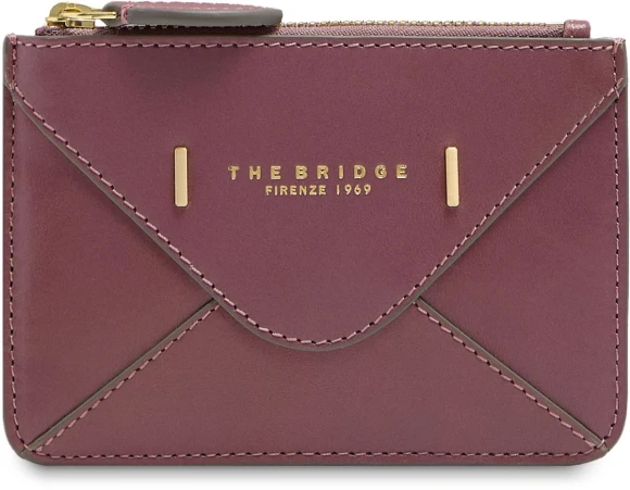 Чехол для кредитных карт The Bridge Frida 01810501/00C тимьяновый натур.кожа