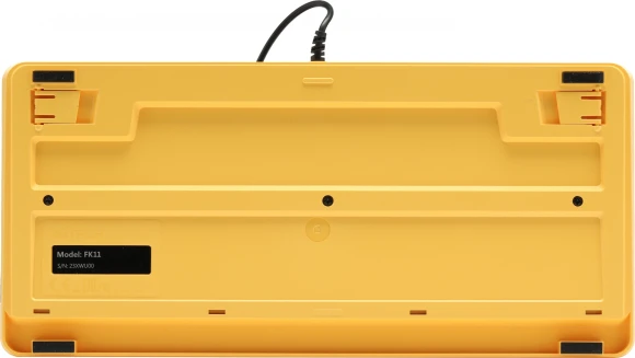 Клавиатура + мышь A4Tech Fstyler F1110 клав:черный/желтый мышь:черный/желтый USB Multimedia (F1110 BUMBLEBEE)