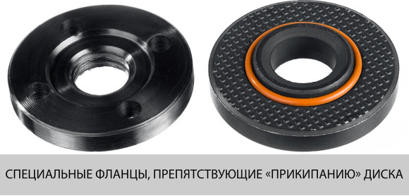 Углошлифовальная машина Зубр УШМ-125-1105 ЭТ 1100Вт 11000об/мин рез.шпин.:M14 d=125мм